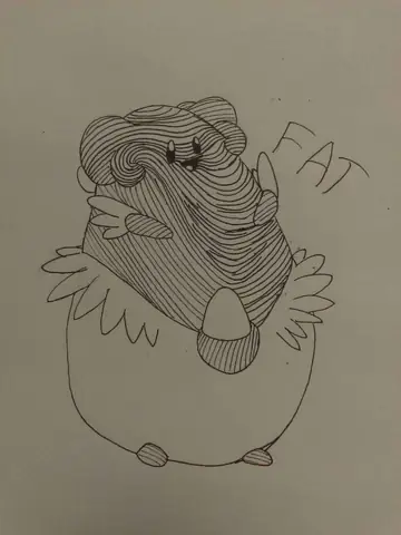 Inktober 16: Fat!-i Think We Can All Agree That Blissey Is The Fattest Pokémon As Far As Stats Go. One Might Argue Snorlax Ta