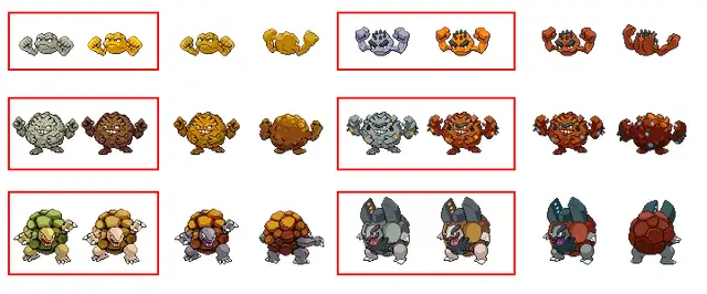 Hướng Dẫn Chi Tiết Về Tiến Hóa Geodude Và Các Dạng Alola