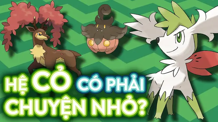 Sự Đa Dạng Trong Tạo Hình Của Pokemon Hệ Cỏ