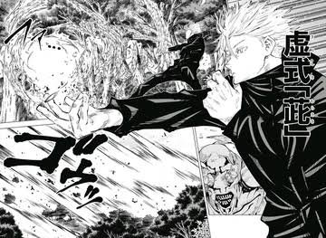 JJK Chap 223: Gojo vs Sukuna bắt đầu, Hollow Purple 200% jjk chap 223