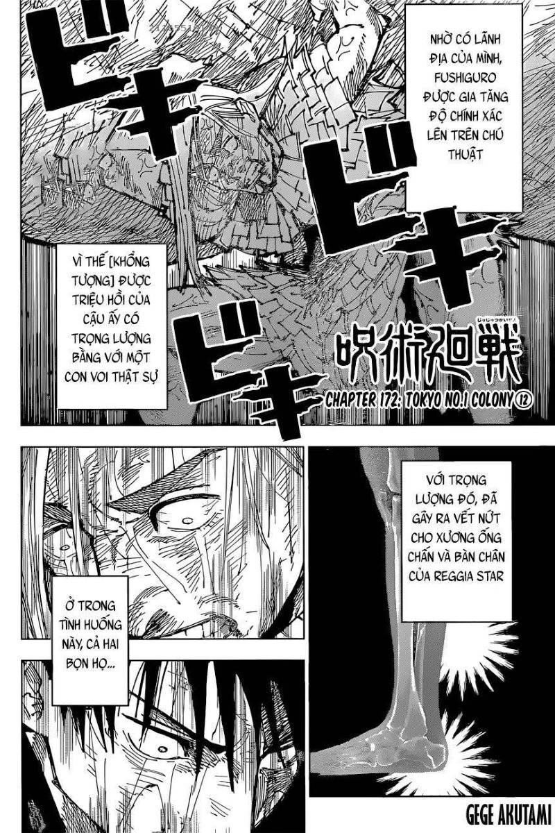 jujutsu kaisen chap 172 2
