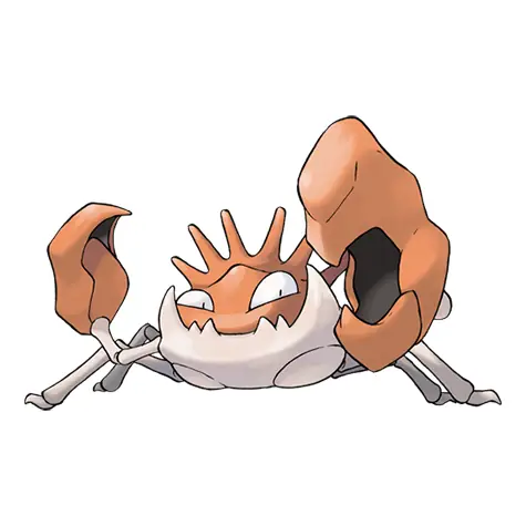 Kingler: Đại Cua Vương Với Sức Mạnh Kìm Cắp Hơn 10.000 Mã Lực