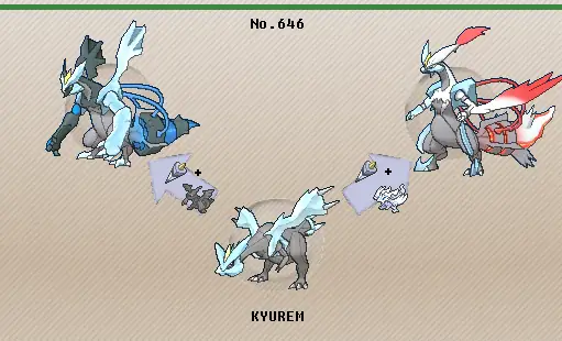 Kyurem Tiến Hóa Hay Hợp Thể? Giải Đáp Về Các Dạng Pokemon Huyền Thoại