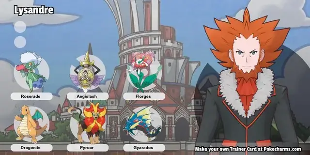 Lysandre: Boss Team Flare Và Bí Mật Đằng Sau Vision "thế Giới Hoàn Mỹ"