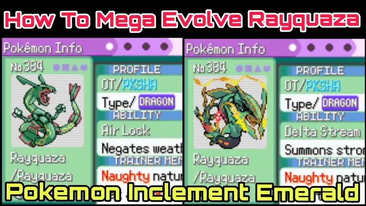 Tìm Hiểu Mega Rayquaza Pokemon Emerald