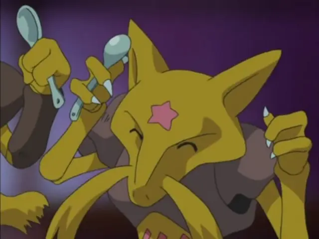 7/ Kadabra (fire Red)