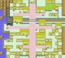 Pokemon Goldenrod City Pokemon Goldenrod City
