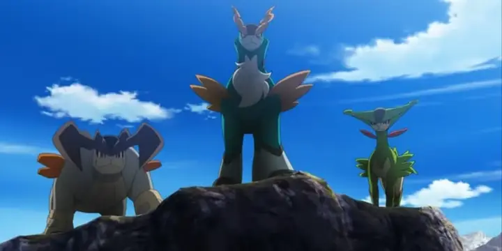 10the Swords Of Justice: Terrakion, Cobalion, & Virizion