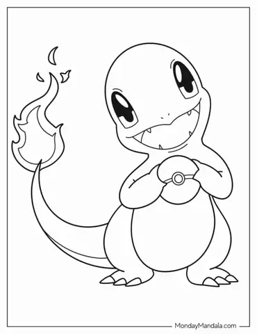 Adorable Charmander Pokemon