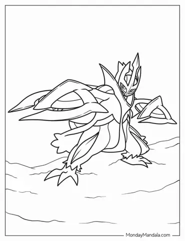 Empoleon Pokemon To Color