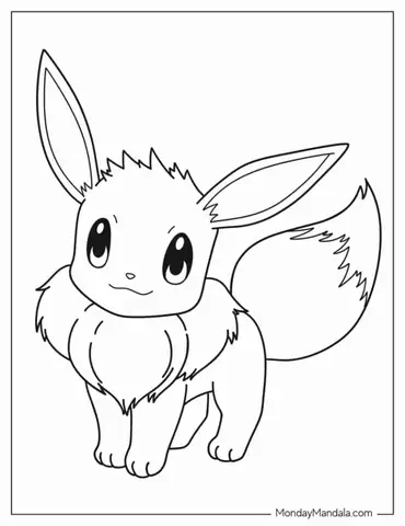 Cute Eevee Pokemon