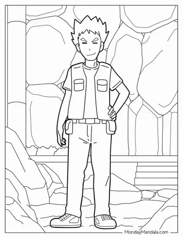 Brock Character From Pokemon