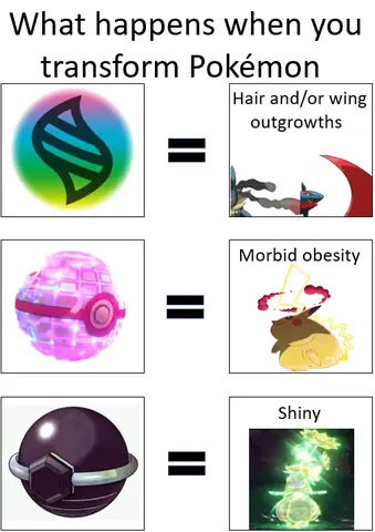 Pokemon Transformation: Giải Mã Mọi Dạng Biến Hình