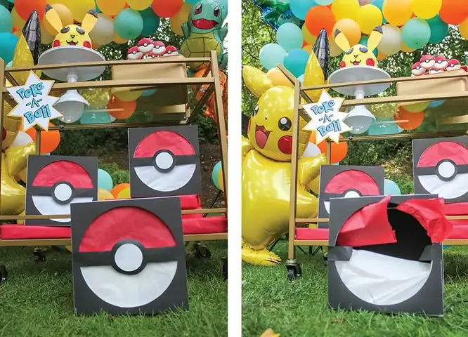 “poke-a-ball” Pokemon Punch Boxes