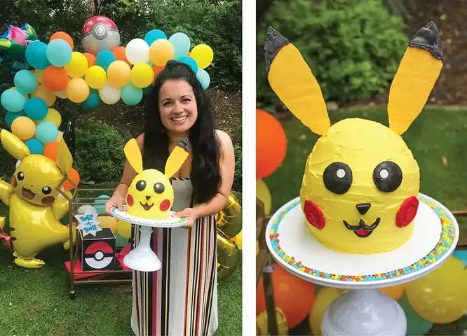 Diy Pikachu Birthday Cake