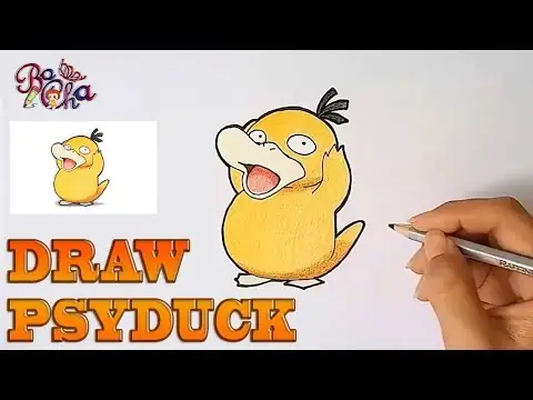 Hình Ảnh Cho Vẽ Pokemon Vịt Kota: