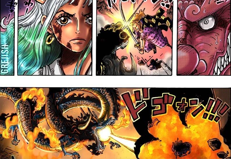 luffy đánh bại kaido