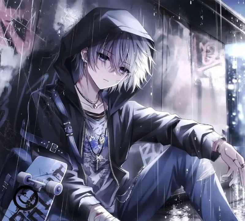 ảnh anime boy lạnh lùng ngầu