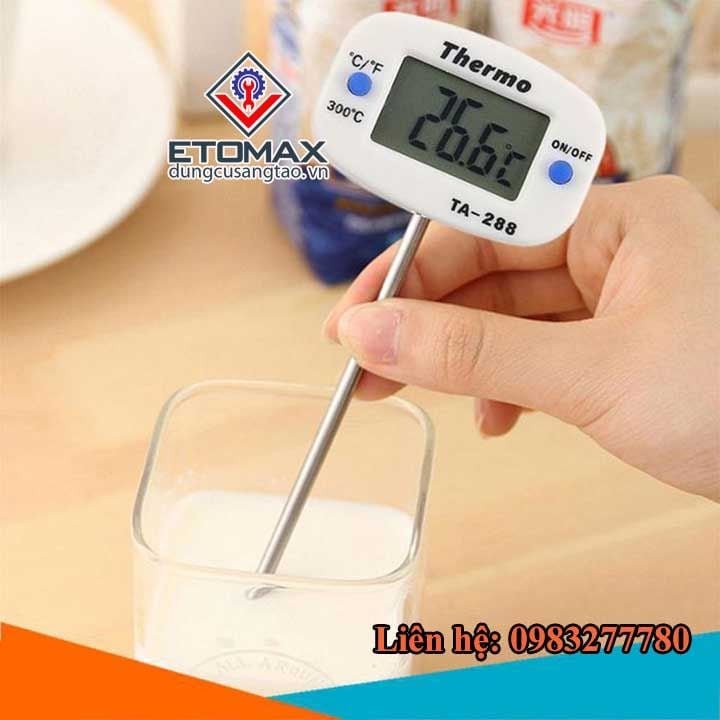Để đo nhiệt độ không khí người ta dùng dụng cụ nào sau đây?